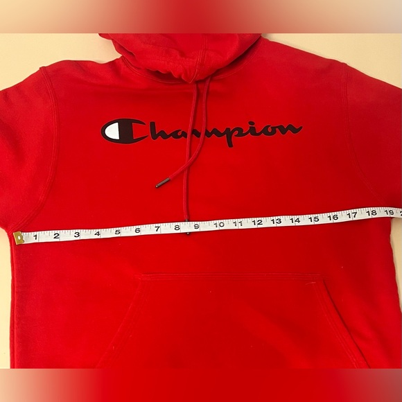 Champion Red Athletic Hoodie - Picture 6 of 6
